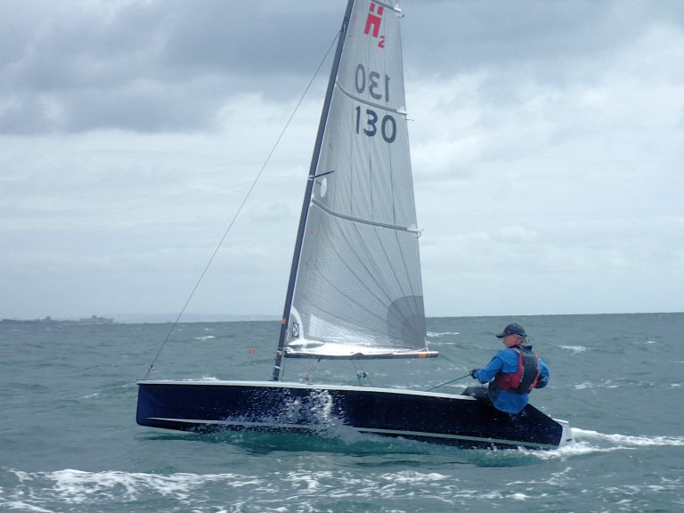 Hadron H2 A New Development in Singlehander Design Hadron Dinghies Ltd